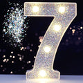 Pooqla Marquee Light up Numbers, Lighted Numbers by Pooqla