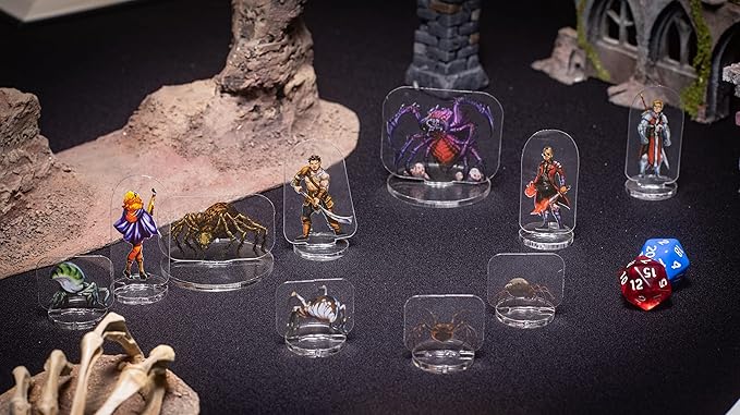 Arcknight Flat Plastic Miniatures: Underground; 62 Unique Subterranean-Themed - Image 5