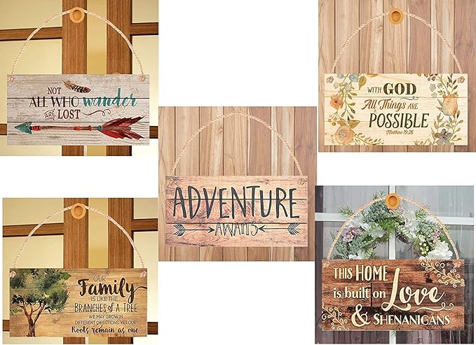 Rustic Wooden Signs Welcome to Our Beginning Wedding Sign - Image 5