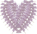 50pcs 2-1/2" Lavender Satin Ribbon Bows by Micomon