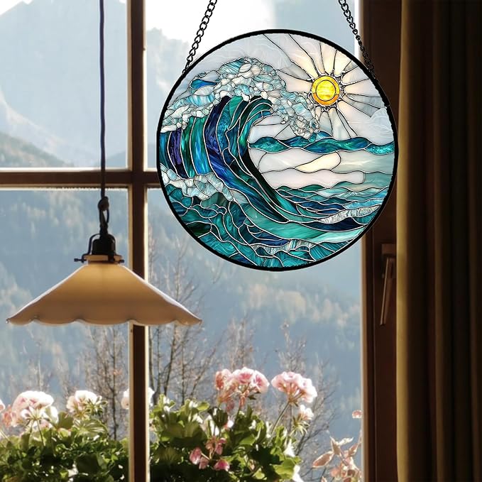 Stained Glass Window Hanging - Image 6