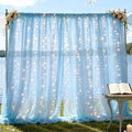 10×10ft Tulle Backdrop Curtains by Ledido