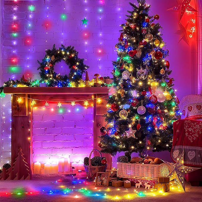 Lakumu 12 Pack Multi-Color Fairy Lights Battery Operated, 7ft 20 LED Waterproof - Image 7