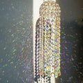 Chandelier Wind Chimes Crystal Suncatcher Window Hanging Sun Catchers AB Color by YUFENG
