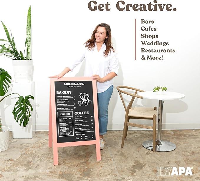Ilyapa Wooden A-Frame Sign - Image 5