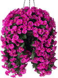Artificial Fake Hanging Flowers Plants Baskets by HyeFloraartificialflowers