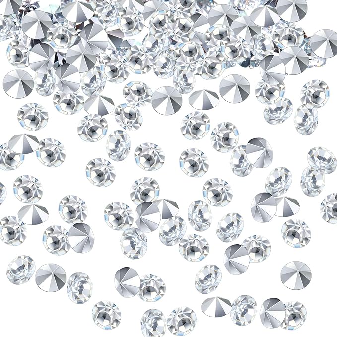 10000 Clear Wedding Table Scatter Confetti Crystals Acrylic Diamonds Rhinestones by Bememo