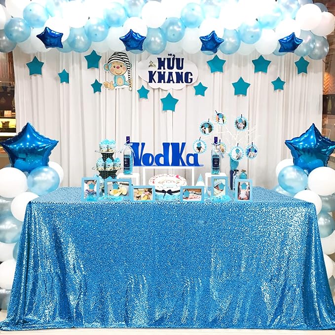 QueenDream Sparkly Sequin Tablecloth - Image 2