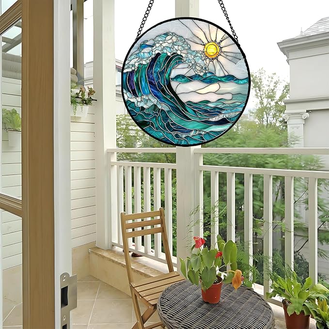 Stained Glass Window Hanging - Image 4