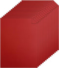 120 Sheets Dark Red Cardstock 8.5 x 11 Craft Paper, 92lb Christmas Red Card by Silunkia