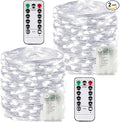 2 Pack 200LED Battery Operated Fairy Lights by BOSSERN