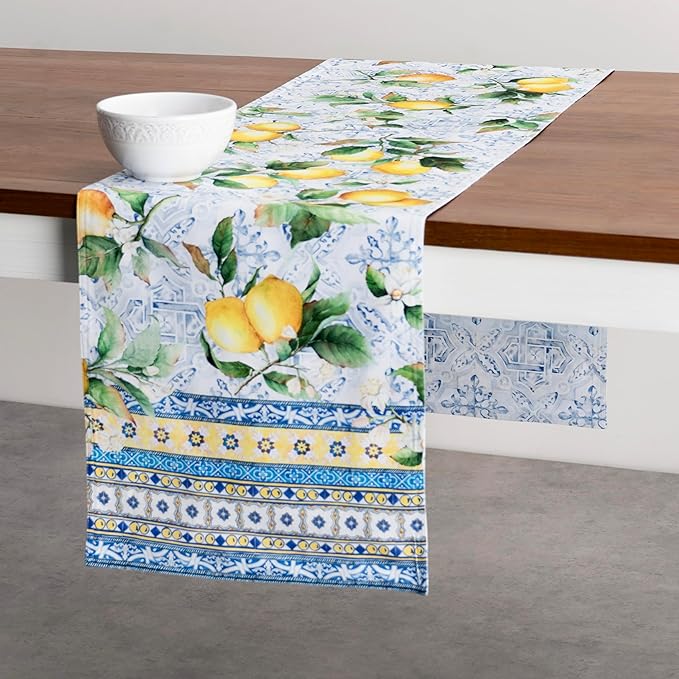 Maison d' Hermine Table Runner 100% Cotton Double Layer Table Runners 72 inches - Image 9