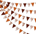 pinkblume Fall Party Decorations Maple Leaf Pennant Banner Triangle Hanging by pinkblume