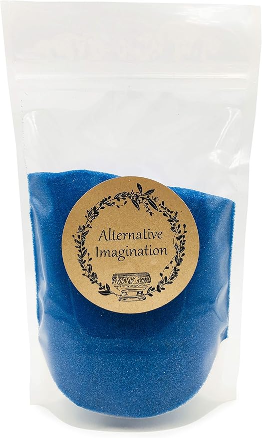 Blue Sand - Fine Sand for Zen Garden, Resin Incense Burner, Smudge Bowl by AlternativeImagination