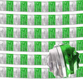 6 Pack 10 Ft Silver Green Foil Fringe Garland Metallic Streamers Tinsel Banner by LANTIANCHEN