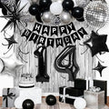 14th Birthday Decorations for Boys Girls, Fringe Curtains Kit by Birthdaypartyexpert