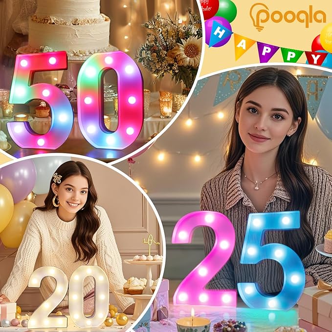 Pooqla 50th Birthday Decorations - Image 6
