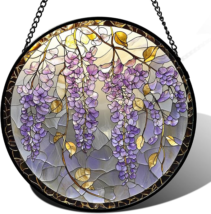 Stained Glass Window Hanging by Follow