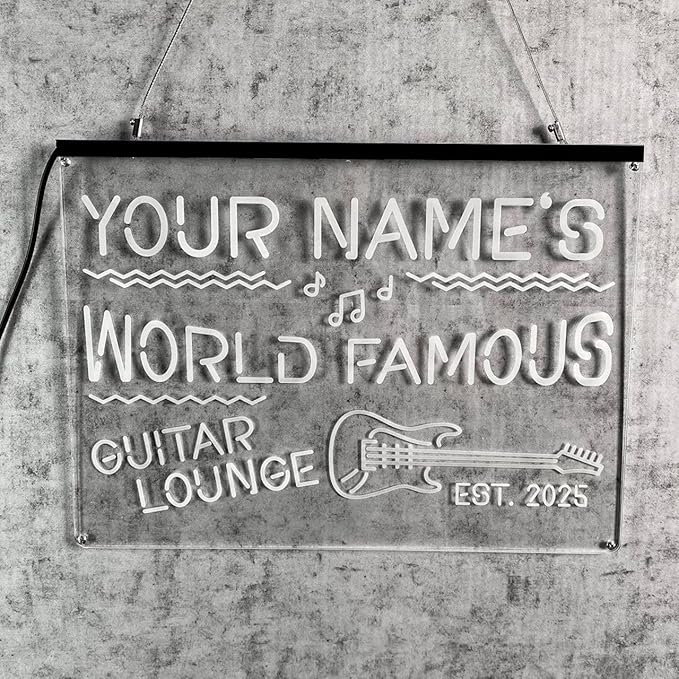 Personalized Guitar Bar Signs - Image 3