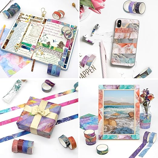48 Rolls Washi Tape Set - Image 6