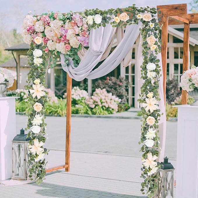 Waipfaru 6.07Ft Eucalyptus Greenery Garland - Image 6