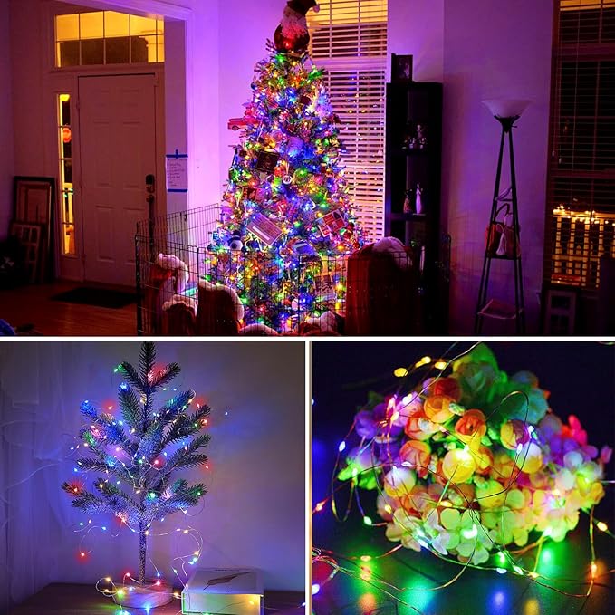 kolpop 6 Pack LED Fairy Lights Battery Operated, Mini Twinkle String Lights - Image 5
