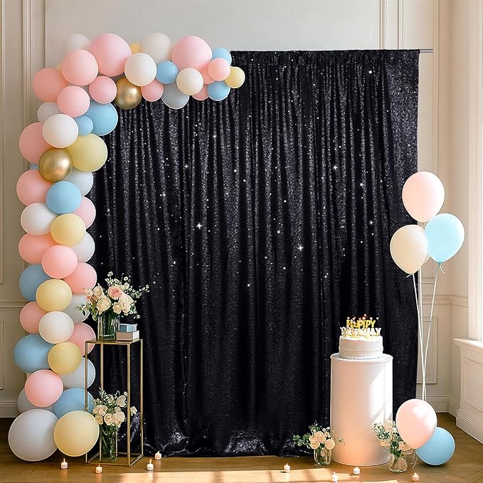 SquarePie Sequin Backdrop Less See Through Background - Image 4