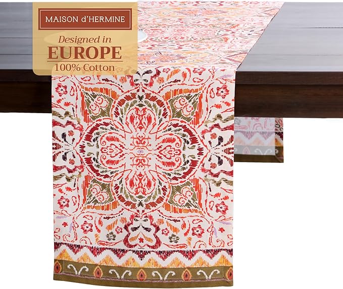 Maison d' Hermine Table Runner 100% Cotton Single Layer Table Runners 108 by MaisondHermine
