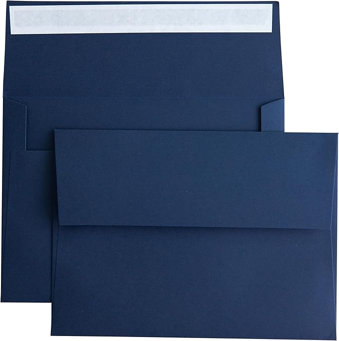 PONATIA 50 Pieces 5x7 Envelopes, A7 Envelopes Self Seal by ponatia