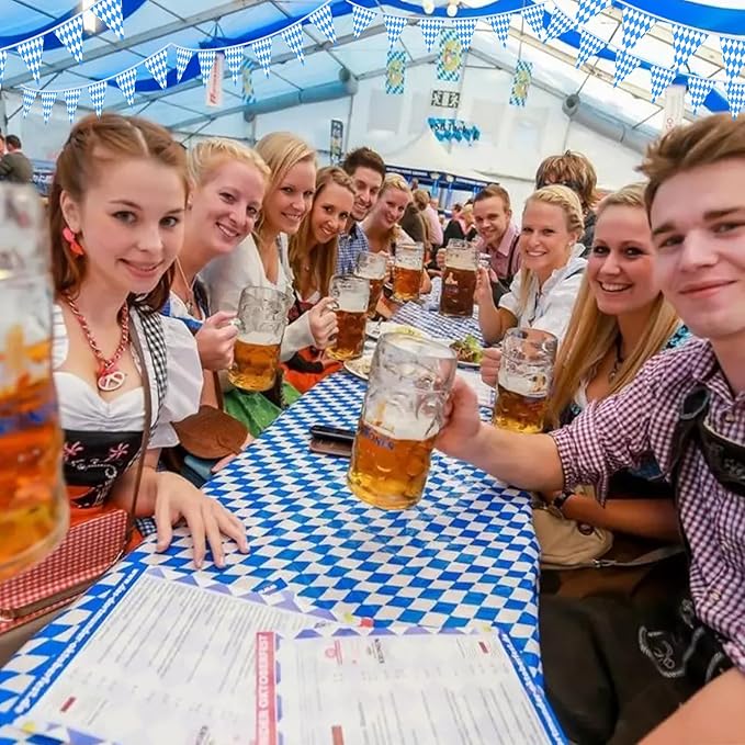 Oktoberfests Decorations Kit, German Party Supplies, Oktoberfests Flag Banner - Image 4