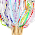 Taiyin 150 Pcs Lace Ribbon Stick Wands Wedding Wand Streamers by Taiyin