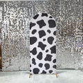Arch Backdrop Chiara Arch Stand Covers Stretchy Spandex Fabric Cow Pattern by NIVIUS+PHOTO