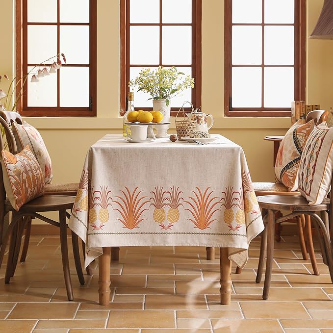patdrea Designer Linen Tablecloth - Image 3