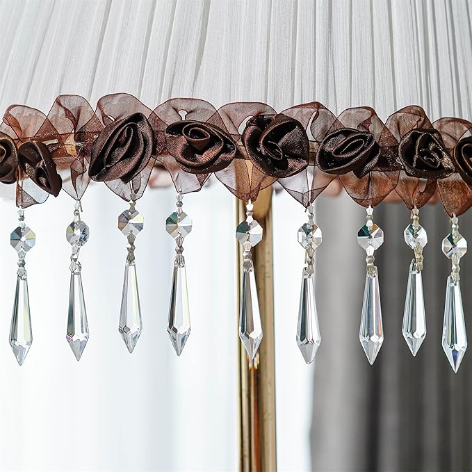 H&D HYALINE & DORA 20PCS 55mm Clear Chandelier Icicle Crystal Prisms Lamp - Image 2