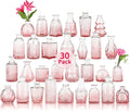 Glass Bud Vases in Bulk Set of 30 Pcs, Small Glass Vases by earthgadgets