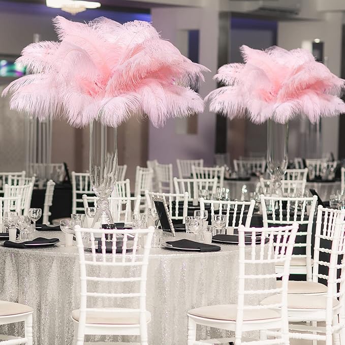 Retrowavy 30 Pcs 18-20 Inch Large Natural Ostrich Feathers Bulk - Image 4
