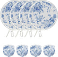 4 Styles Flower Round Foldable Hand Fan Japanese Foldable Fan Style Handheld by JYSILIYH