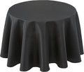 Biscaynebay Textured Fabric Round Tablecloths 60", Wedding and Parties etc by Biscaynebay