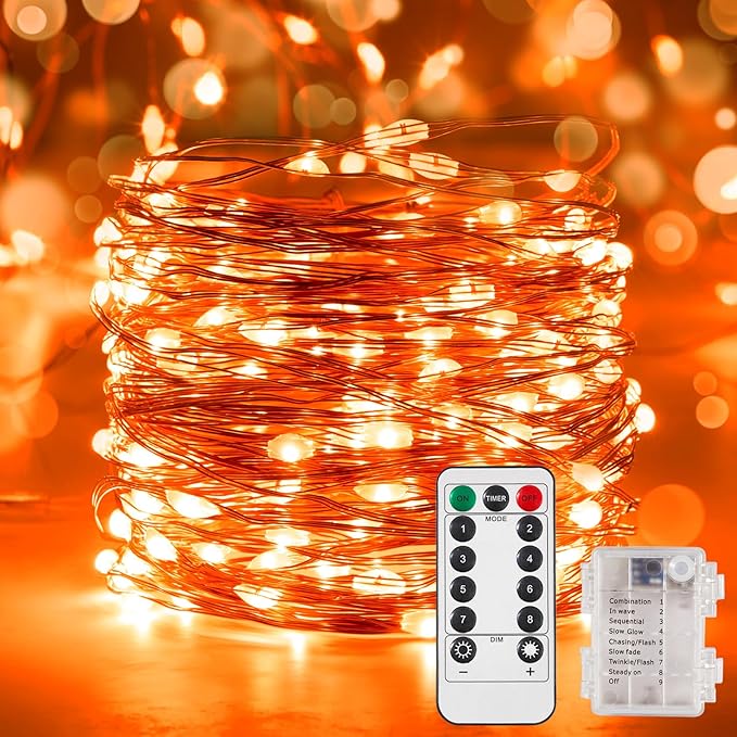 4 Pack 32.8 Ft. Battery Operated Outdoor String Lights - Image 4