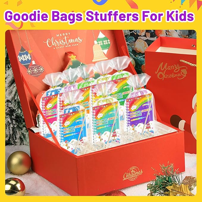 Party Favors for Kids: 16 Pack Scratch Art Notebooks - Image 5