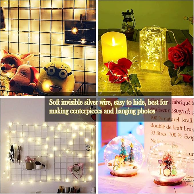 Twinkle Fairy Lights Battery Powered 3 Modes - Image 8