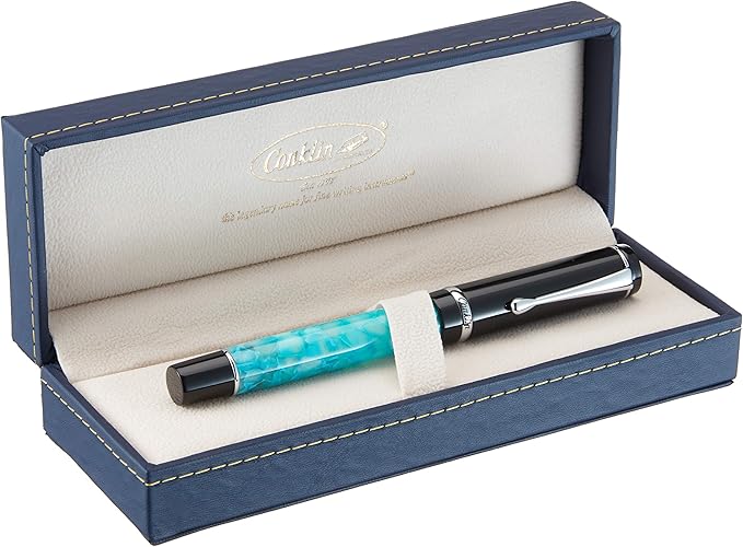 Conklin Duragraph Fountain Pen Turquoise Nights - Image 3