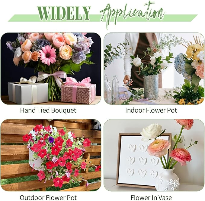 Aktor 8 Pcs Floral Foam Blocks for Fresh & Artificial Flower Arrangement - Image 7