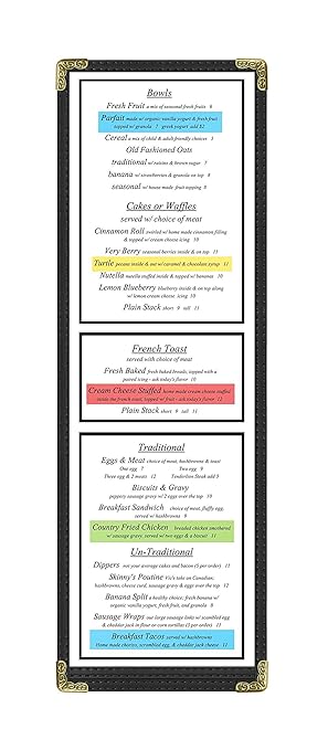 Goodsmart Restaurant Menu Covers - Image 2