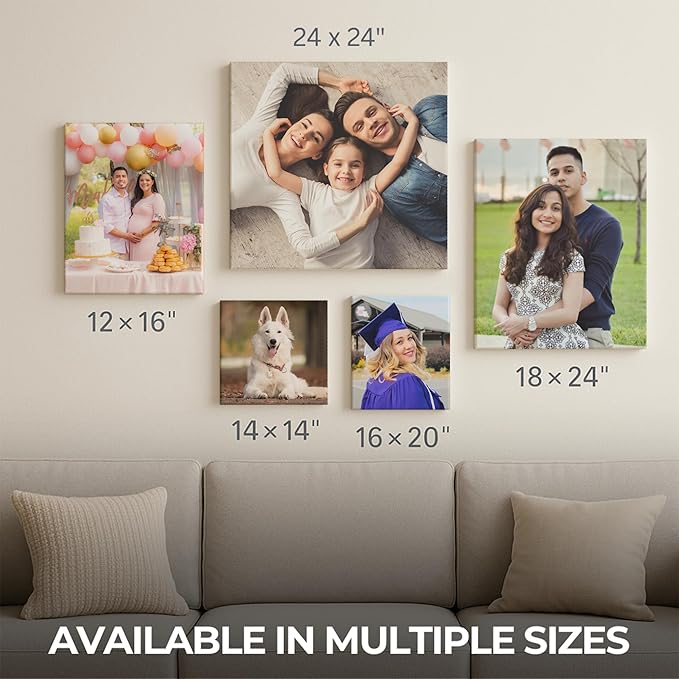 DreamController Custom Wall Canvas Poster Wall Art Decor Set of 1 I - Image 4