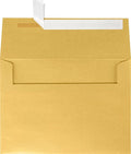 LUXPaper A7 Invitation Envelopes | Peel & Press | 5 1/4" x 7 1/4" | Gold by LUXPaper