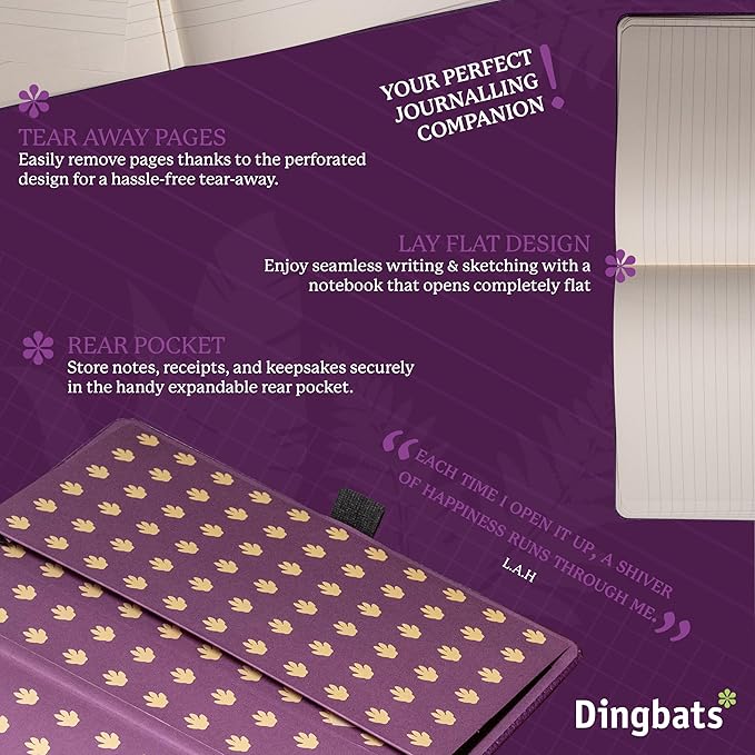Dingbats* Wildlife Dotted Journal Notebook A5 - Image 5