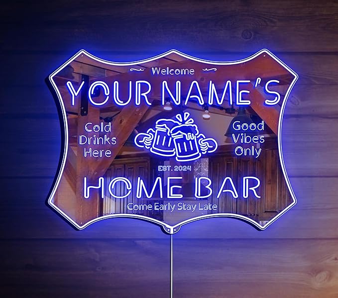 ADVPRO Personalized Your Name Home Bar RGB Dynamic Glam LED Sign - Image 8