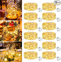 12 Pack Fairy Lights Battery Operated - 7ft 20 Led Twinkle Lights 3 Modes by Unknown