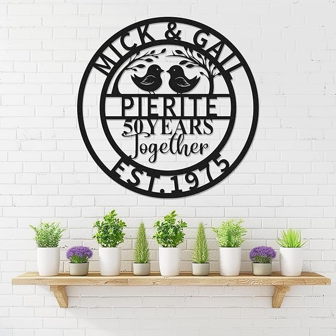 Personalized 40th Wedding Anniversary Sign Gifts - Image 3